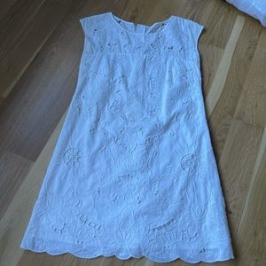 Milly cap sleeve dress